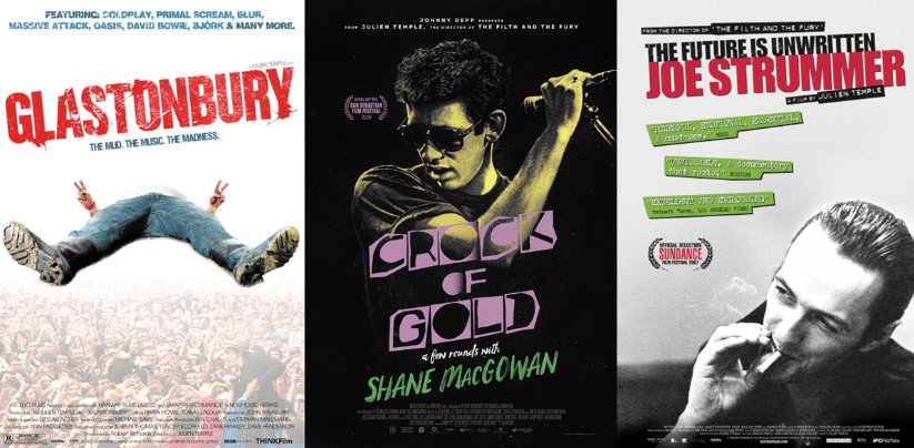 Julien Temple ontvangt de Maverick Award op&nbsp;Cinehill