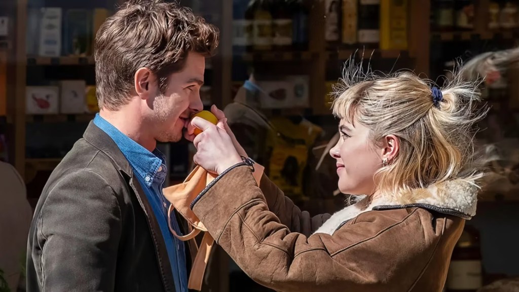 Florence Pugh & Andrew Garfield in romantische film We Live in&nbsp;Time