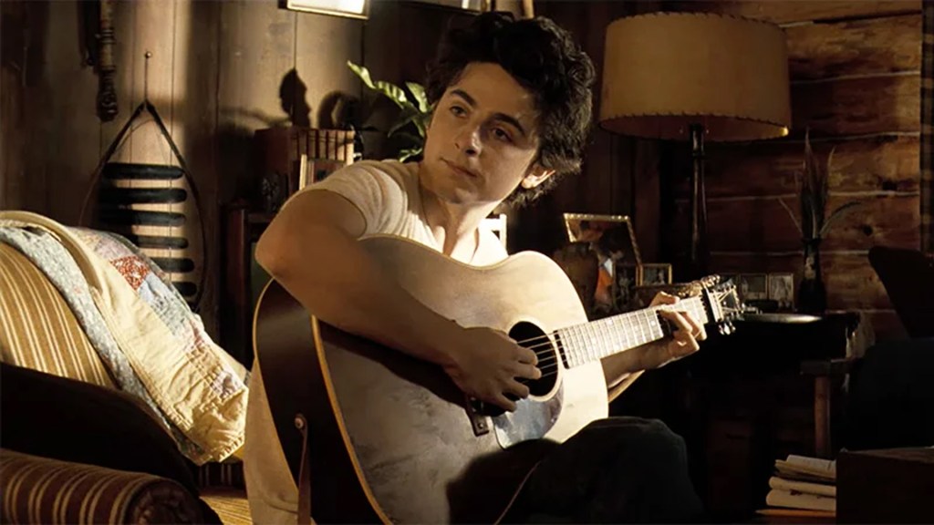 Teaser voor A Complete Unknown met Timothée Chalamet als Bob&nbsp;Dylan