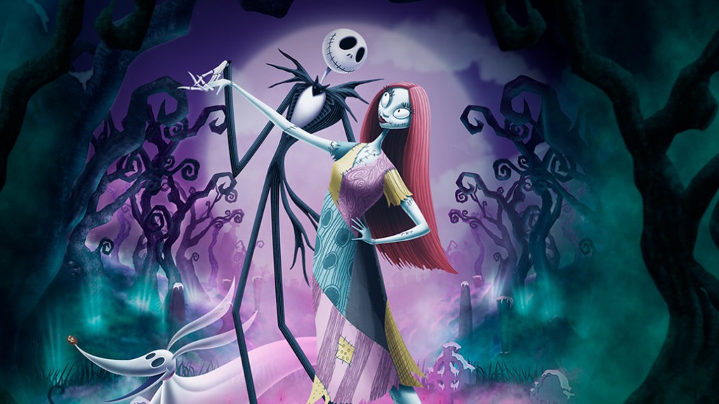 The Nightmare Before Christmas lichtshow in New York Botanical&nbsp;Garden