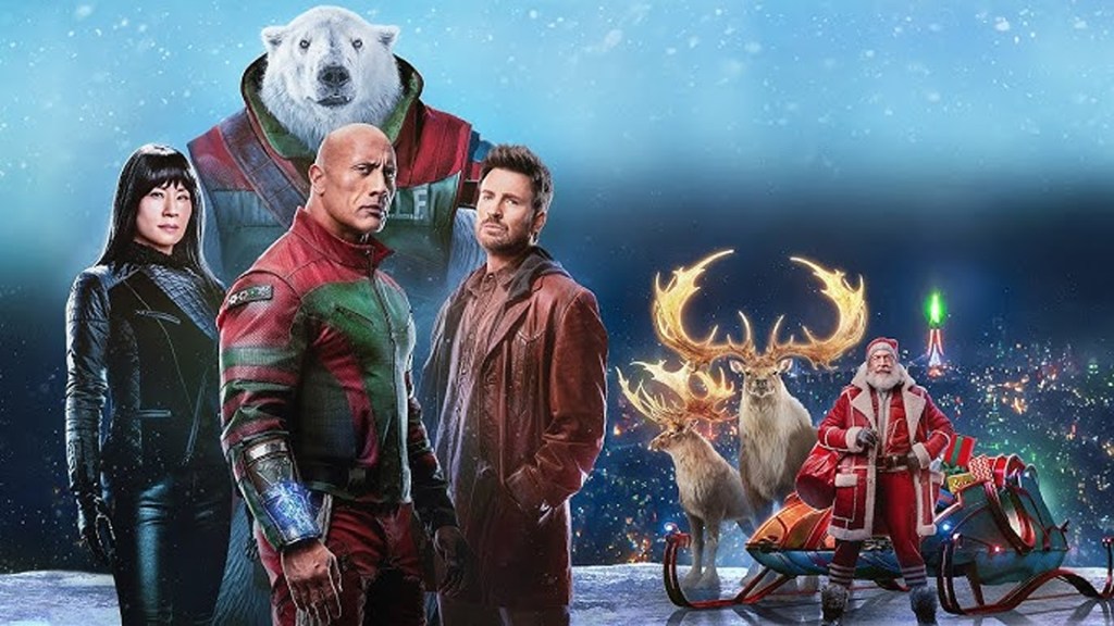 Dwayne Johnson, Chris Evans en Lucy Liu in kerstkomedie Red&nbsp;One