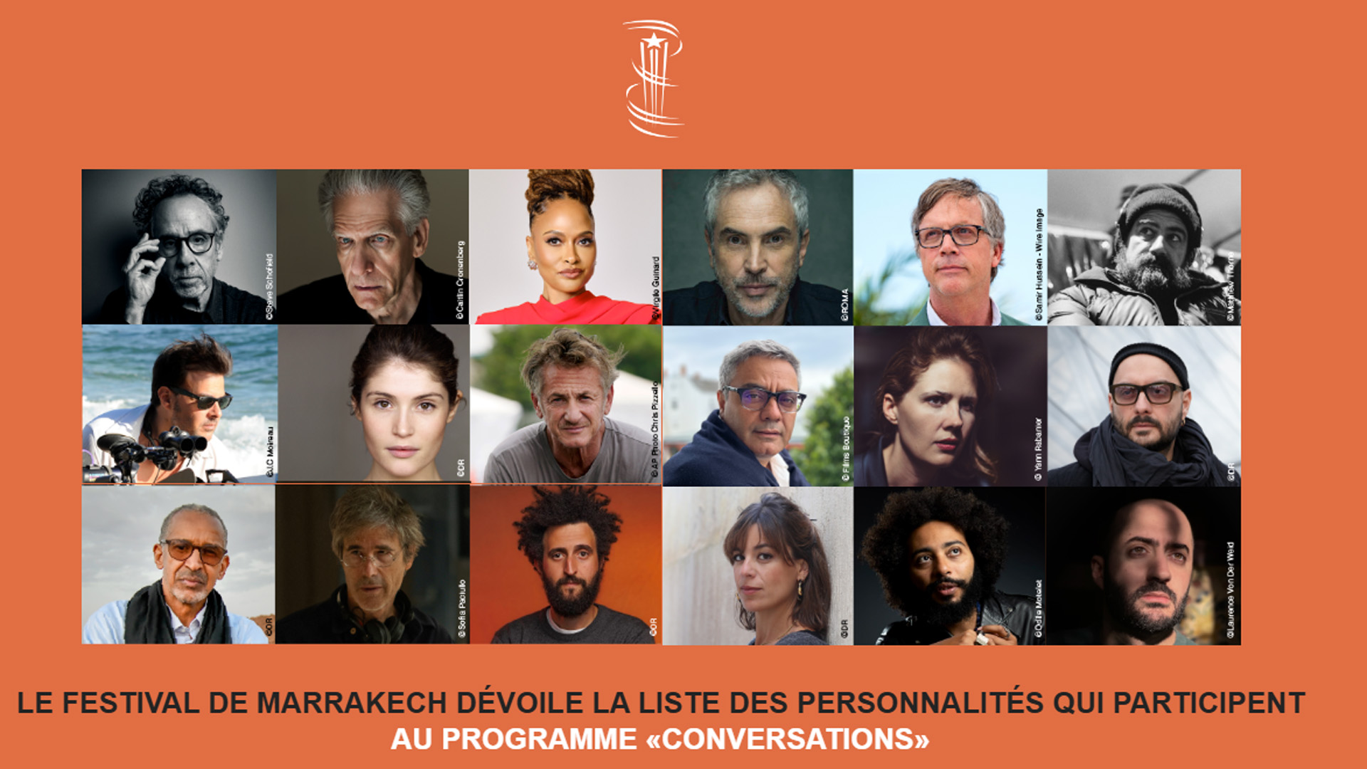 Marrakech Filmfestival verwelkomt Tim Burton, David Cronenberg, Alfonso Cuarón, Sean Penn en Ava DuVernay voor unieke gesprekken