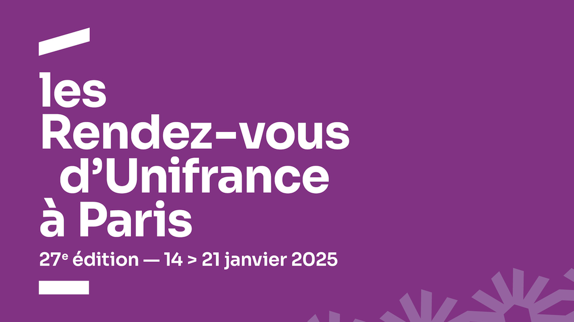 Franse Cinema in de schijnwerpers: Unifrance Rendez-Vous 2025