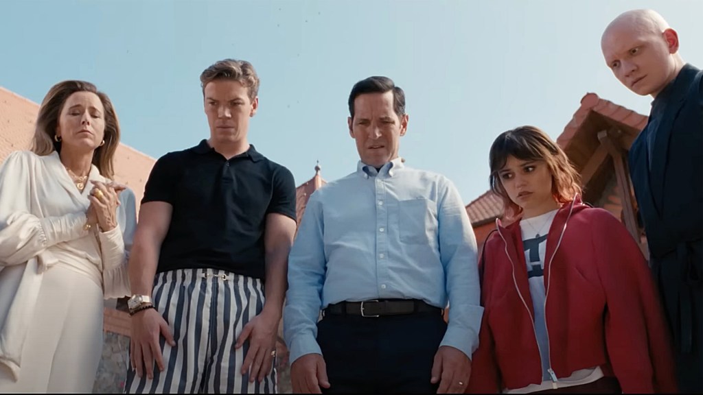 Filmrecensie: Death of a Unicorn – Jenna Ortega en Paul Rudd in een absurde nachtmerrie